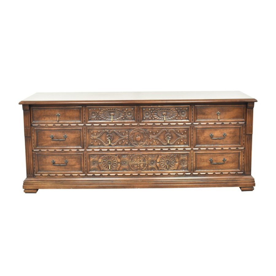 Storage John Widdicomb Co.  | John Widdicomb Co. Traditional Triple Dresser