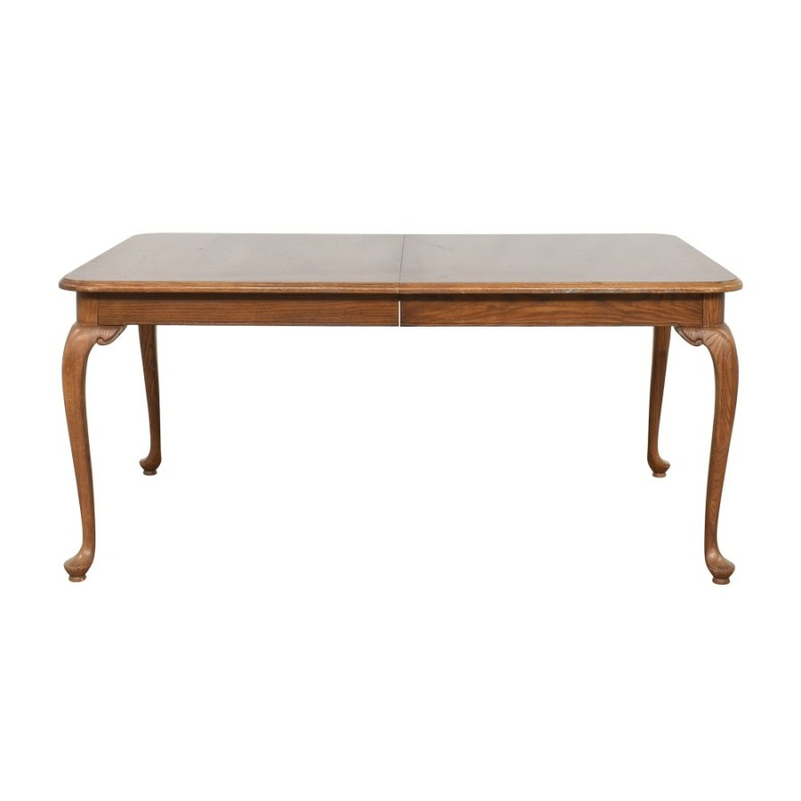 Tables Ethan Allen  | Ethan Allen Queen Anne Rectangular Dining Table