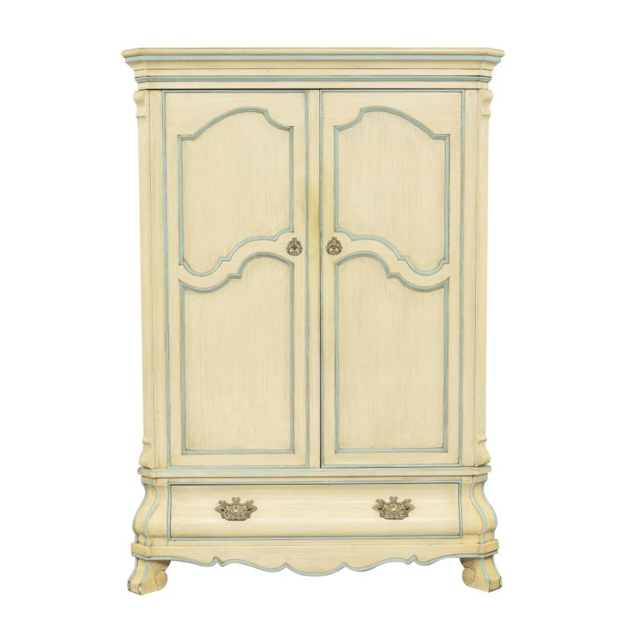 Storage Unknown  | Vintage French 4-Drawer Armoire