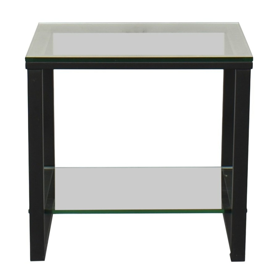 Tables Crate & Barrel  | Crate & Barrel Two Tier End Table