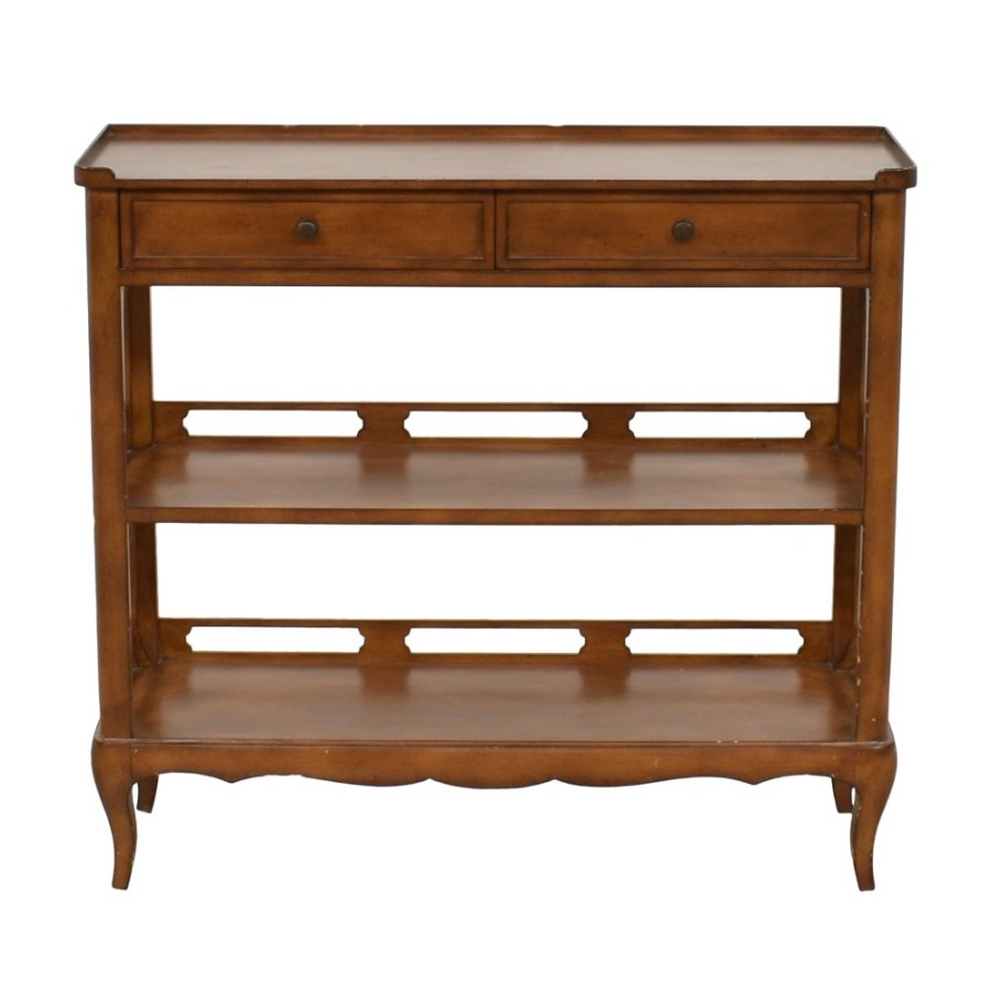 Tables Unknown  | Traditional Tri-Level Console Table