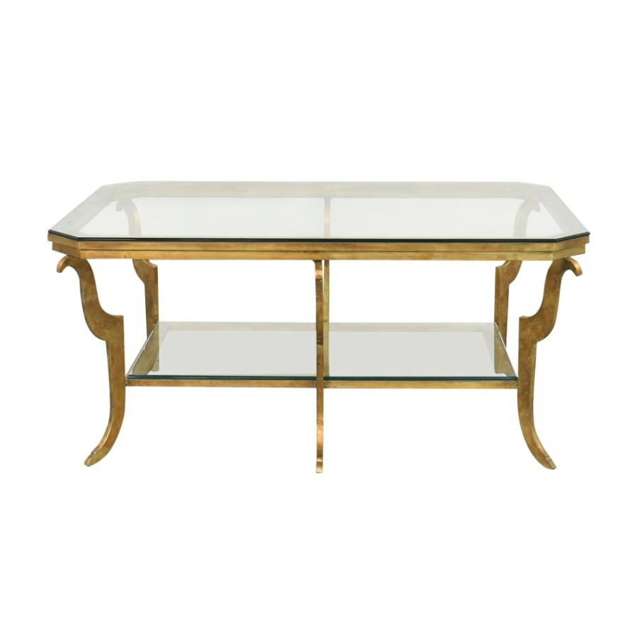 Tables Unknown  | Hollywood Regency-Style Coffee Table