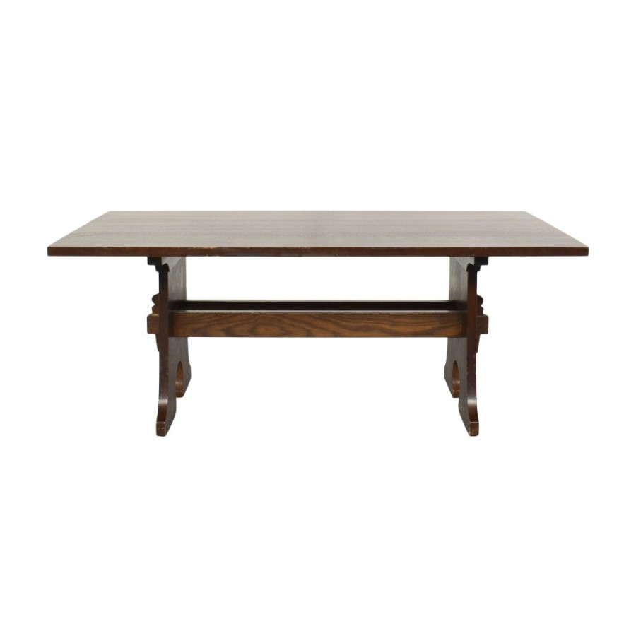 Tables Stickley Furniture  | Stickley Furniture Keyhole Trestle Table