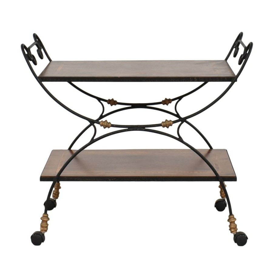 Tables Unknown  | Vintage Tiered Bar Cart