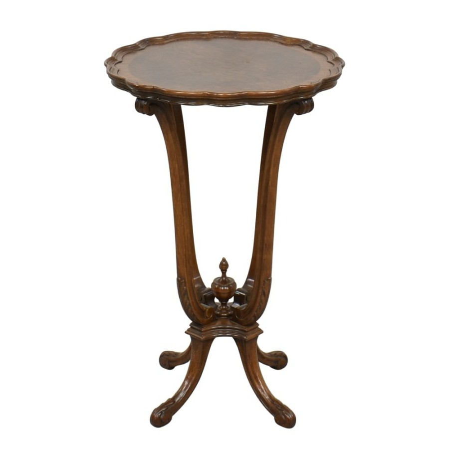 Tables Unknown  | Traditional Pie Crust Side Table