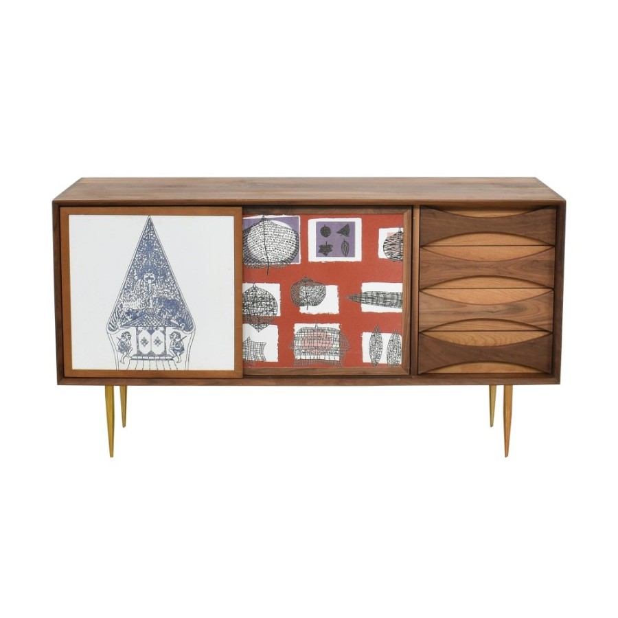 Storage Organic Modernism  | Organic Modernism Bloom Credenza