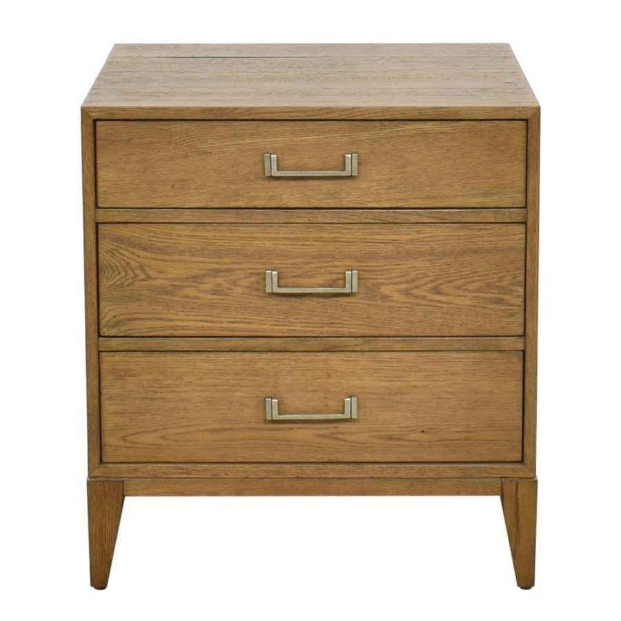 Tables Restoration Hardware  | Restoration Hardware Cayden Campaign Closed Nightstand