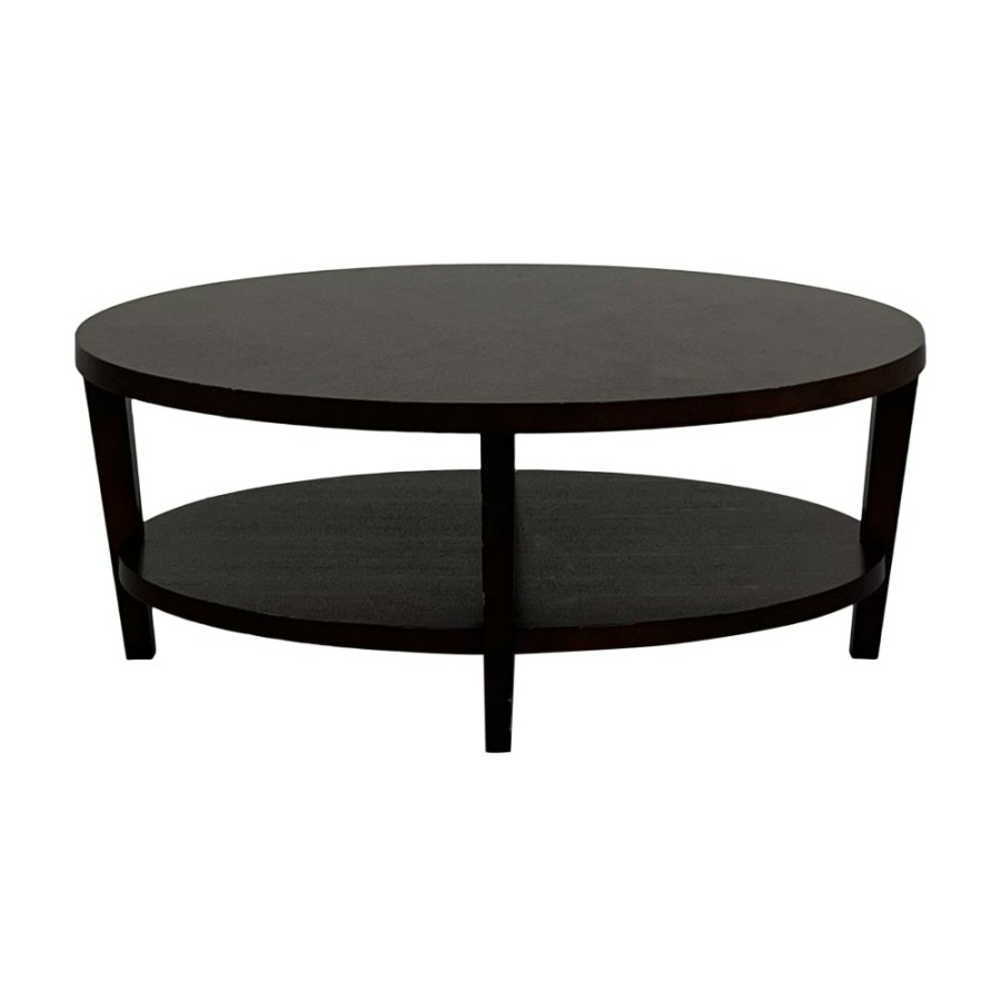 Tables Crate & Barrel  | Crate & Barrel Oval Coffee Table