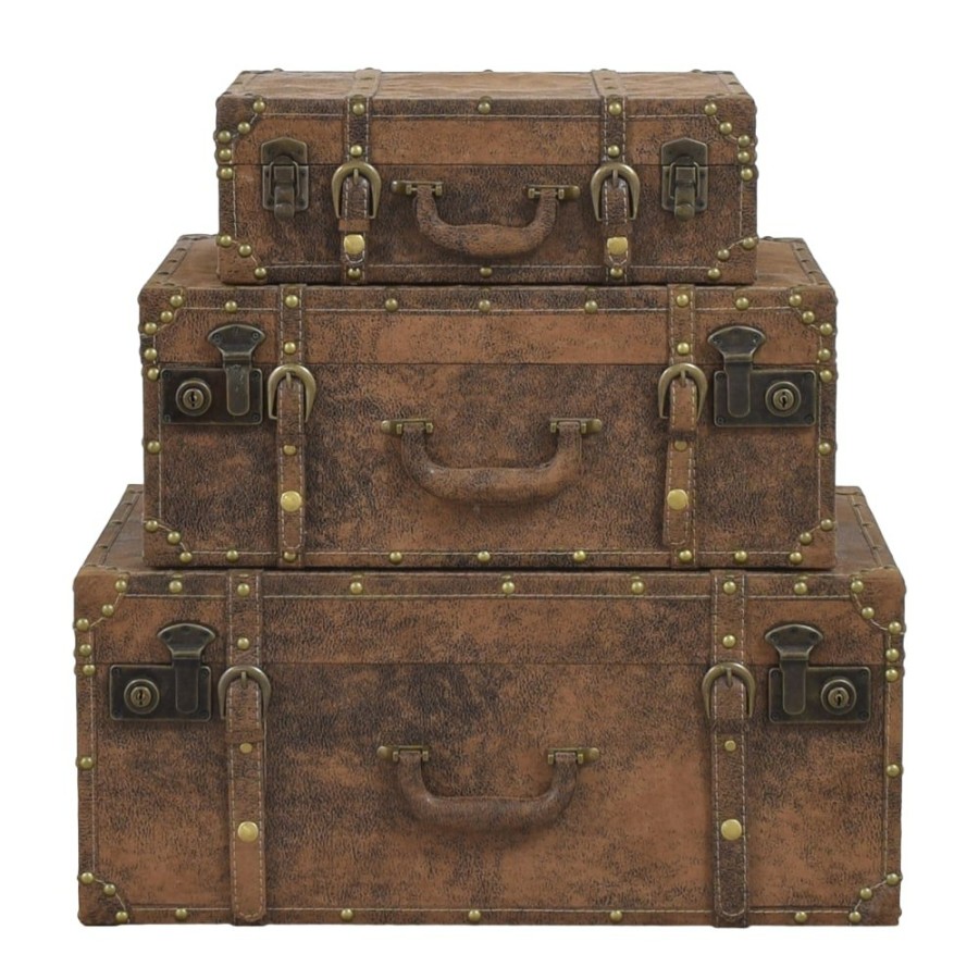 Storage Unknown  | Decorative Stacking Storage Trunks