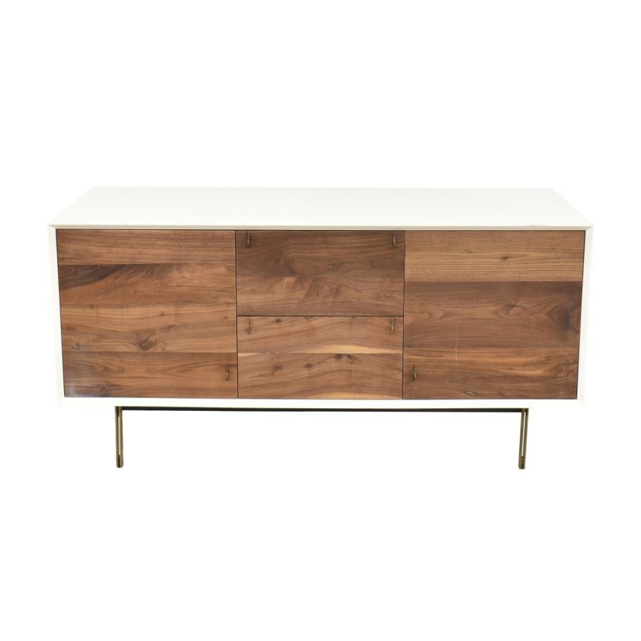 Storage Organic Modernism  | Organic Modernism Indra Two Door Two Drawer Credenza