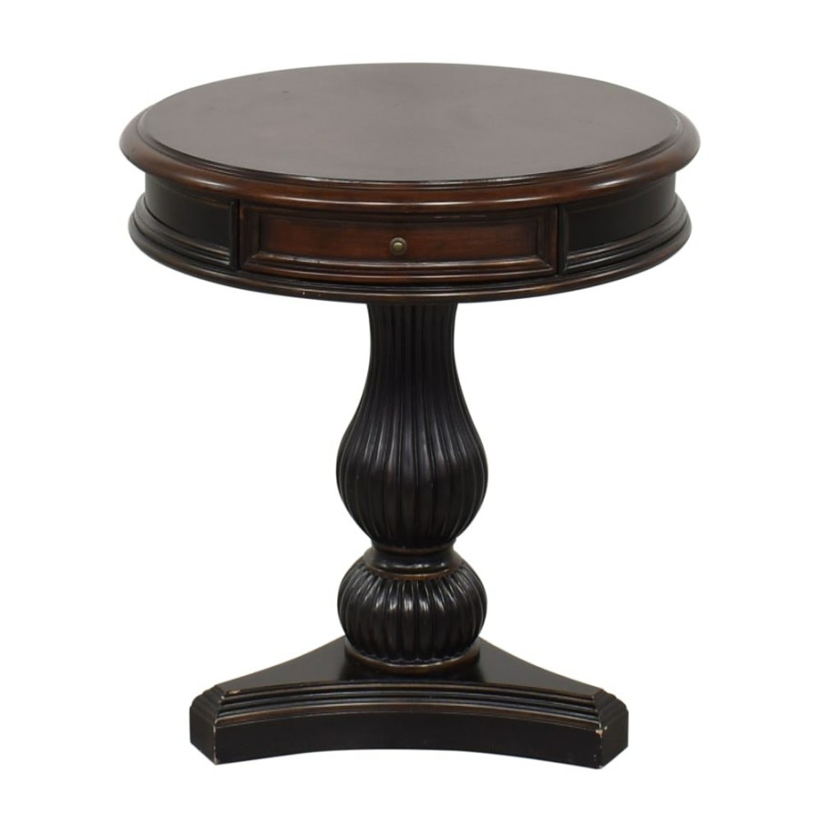 Tables Hooker Furniture  | Hooker Furniture Preston Ridge Round Pedestal Nightstand