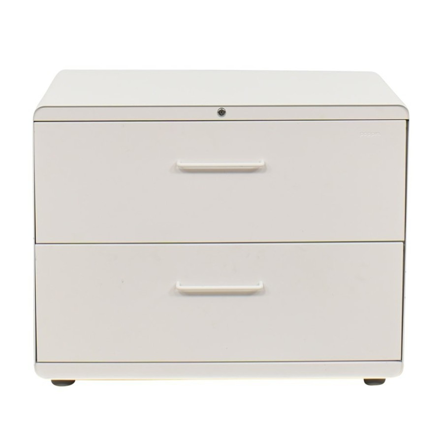 Storage Poppin  | Poppin Stow Two Drawer Lateral File Cabinet