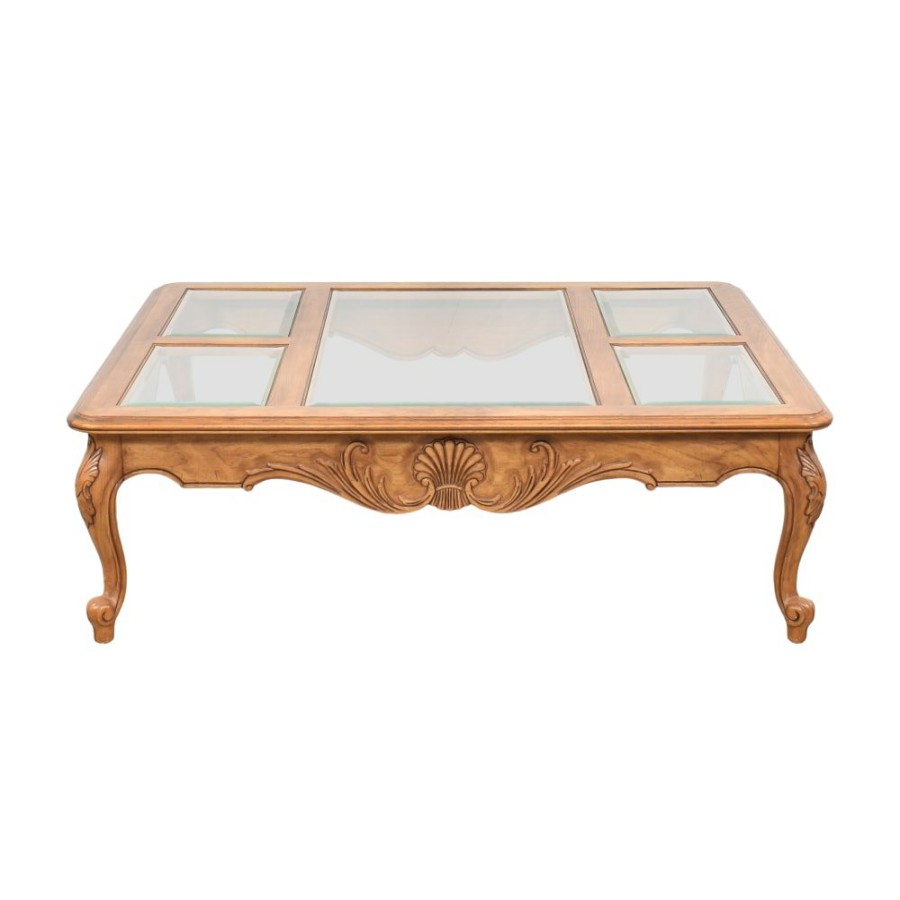 Tables Drexel Heritage  | Drexel Heritage Vintage Rectangular Coffee Table