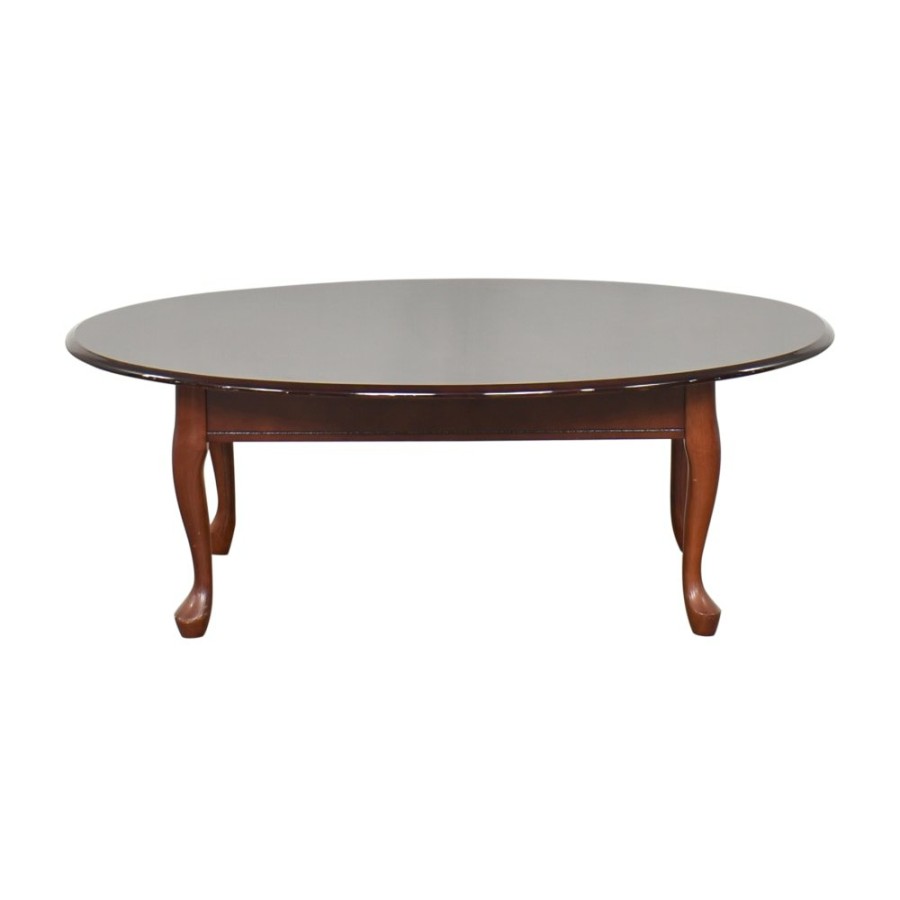 Tables Unknown  | Queen Anne Oval Coffee Table