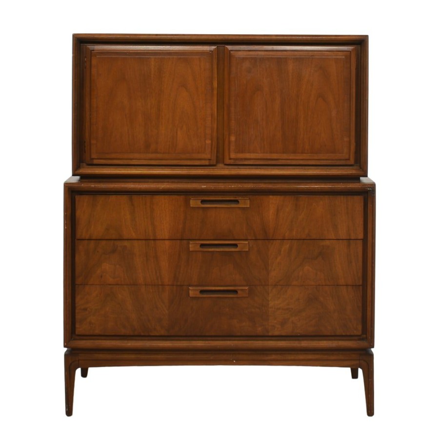 Storage Havertys  | Mid-Century Modern Highboy Dresser