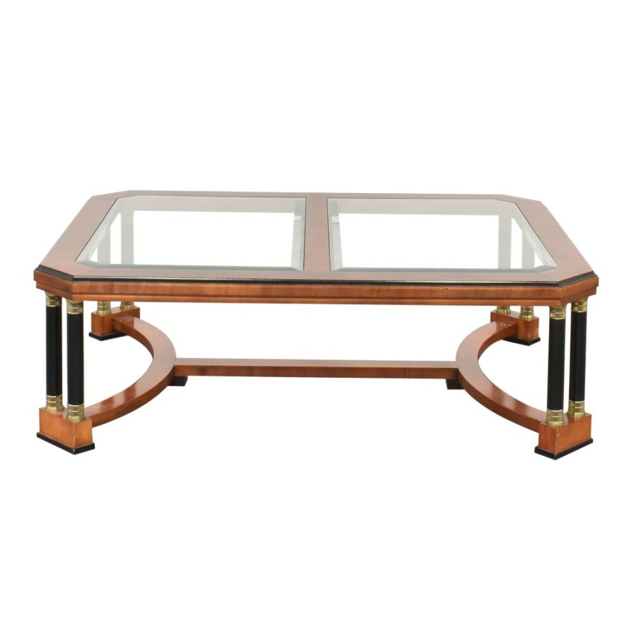 Tables North Carolina Furniture Company  | North Carolina Furniture Company Neoclassical Coffee Table