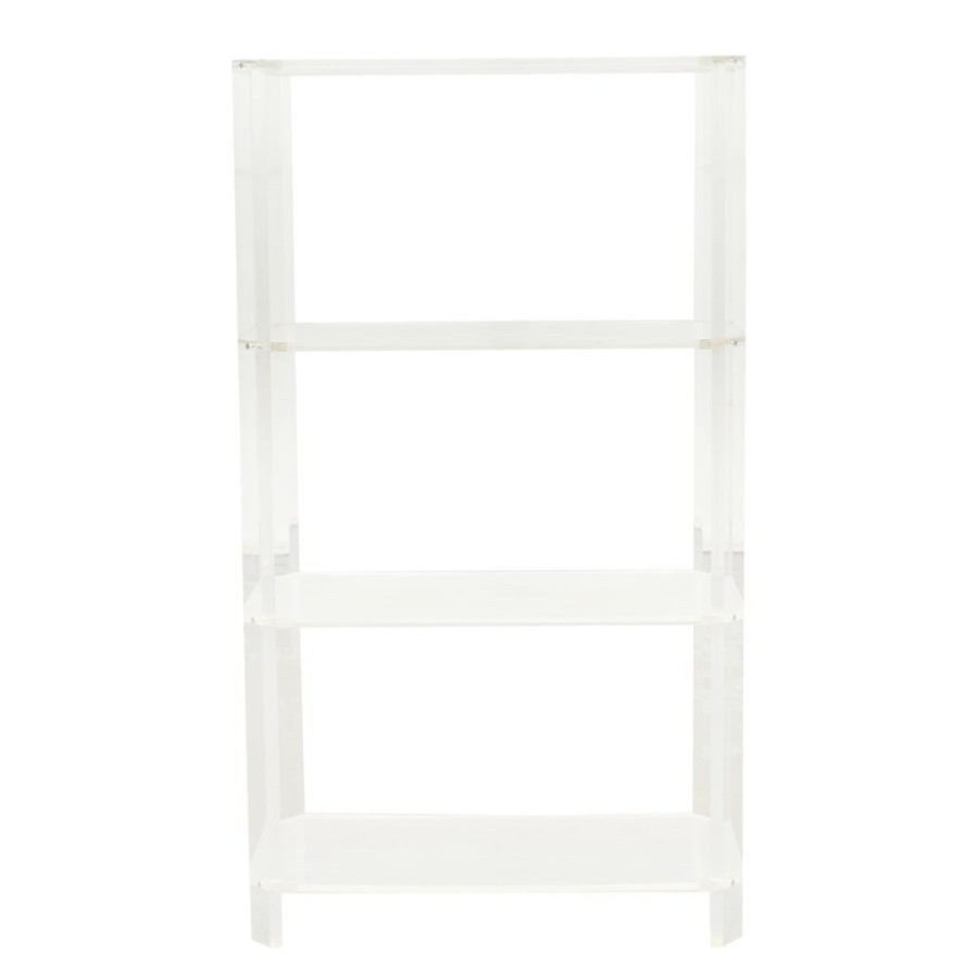 Storage Unknown  | Vintage Mid Century Modern Transparent Etagere