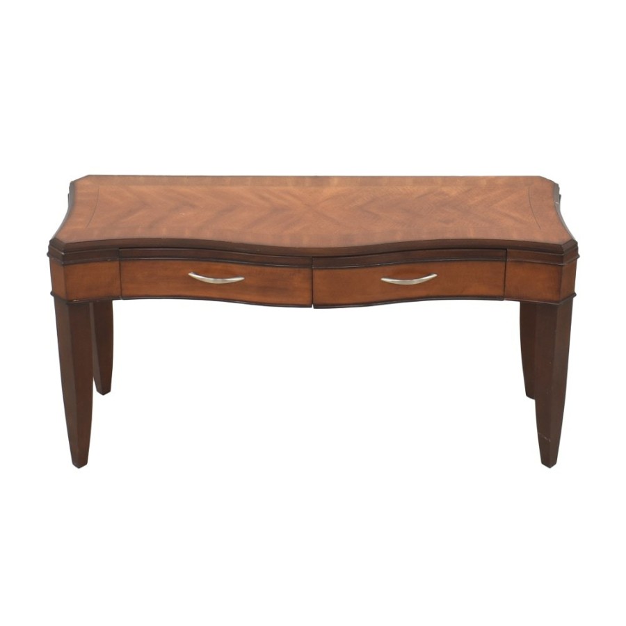 Tables Unknown  | Traditional Two Drawer Writing Desk