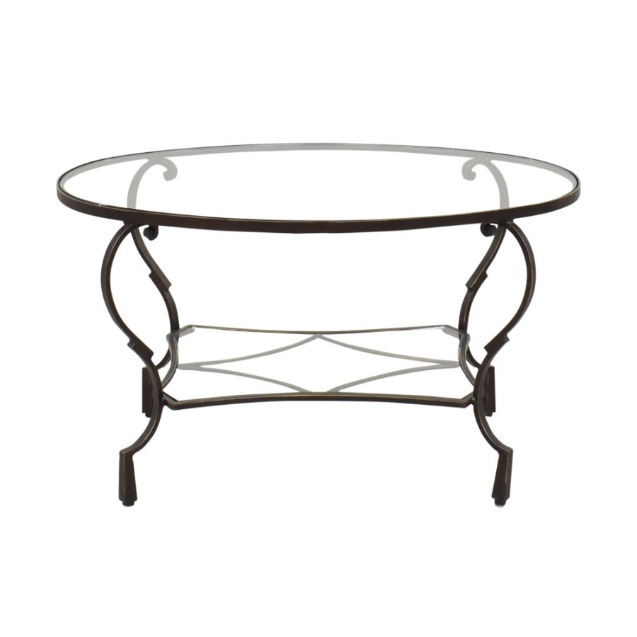 Tables Raymour & Flanigan  | Raymour & Flanigan Oval Coffee Table