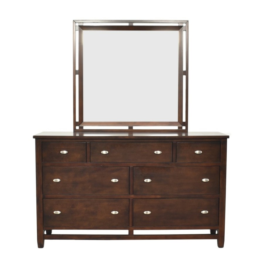 Storage Unknown  | Modern Dresser With Mirror