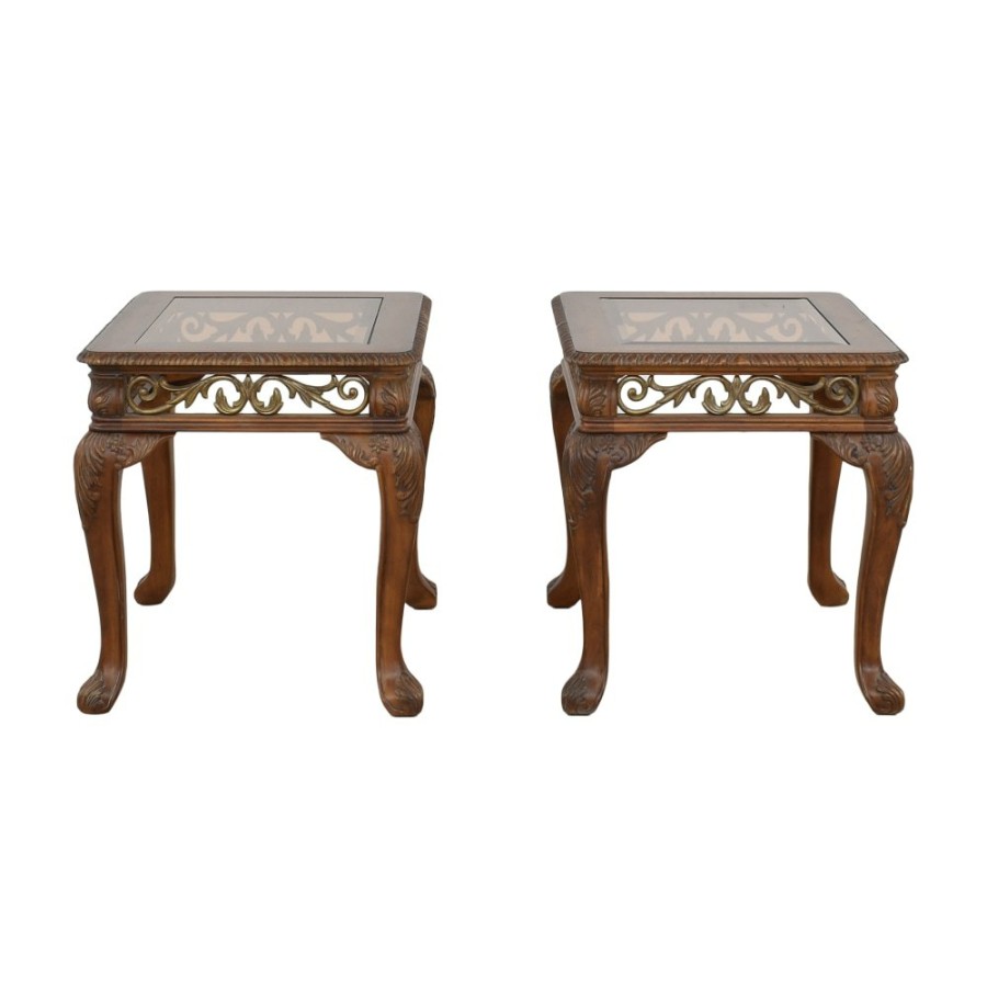 Tables Thomasville  | Thomasville Ornate End Tables