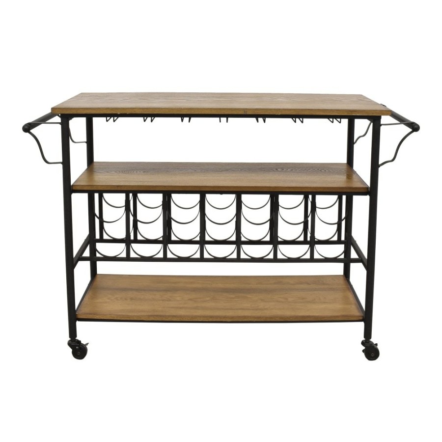 Tables Baxton Studio  | Baxton Studio Industrial Bar Cart