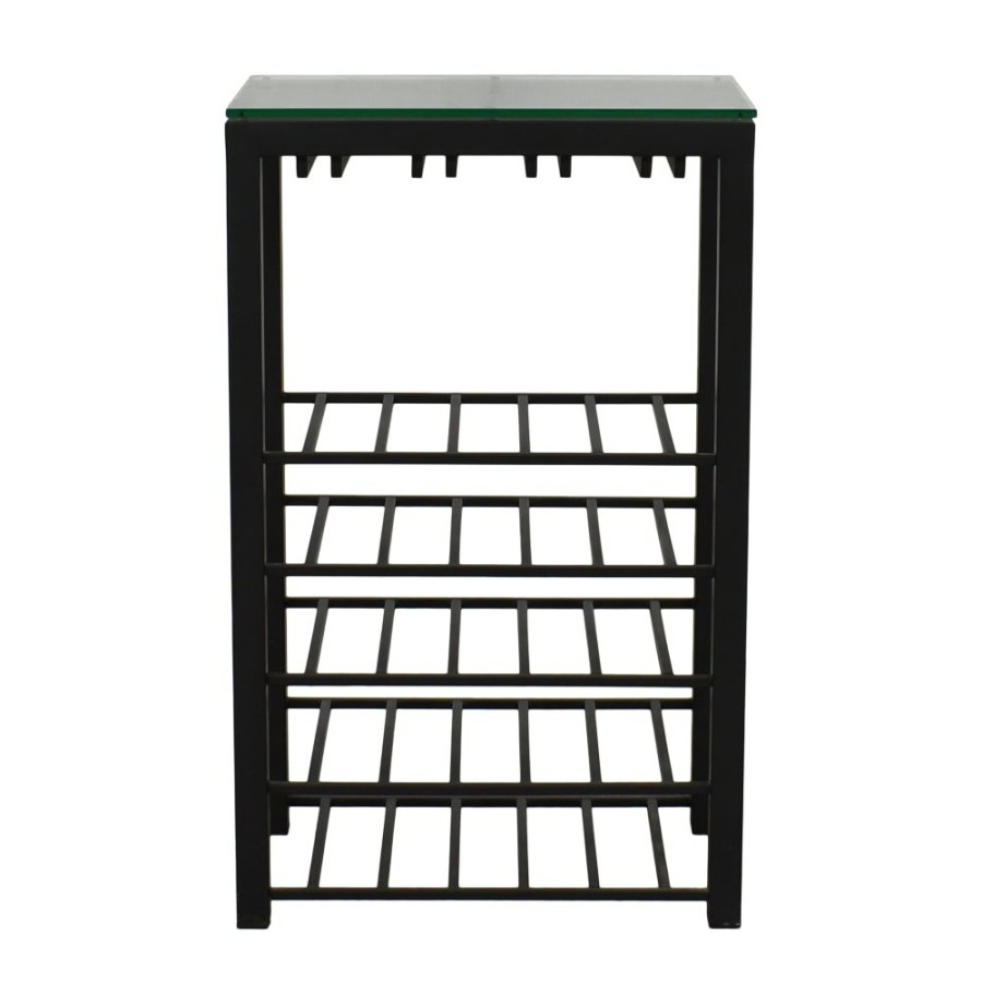 Tables Crate & Barrel  | Crate & Barrel Alto Wine Rack