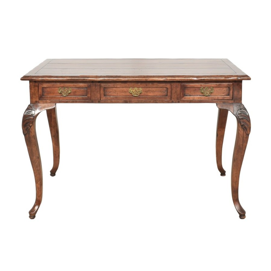 Tables Unknown  | French Country Three Drawer Writing Desk