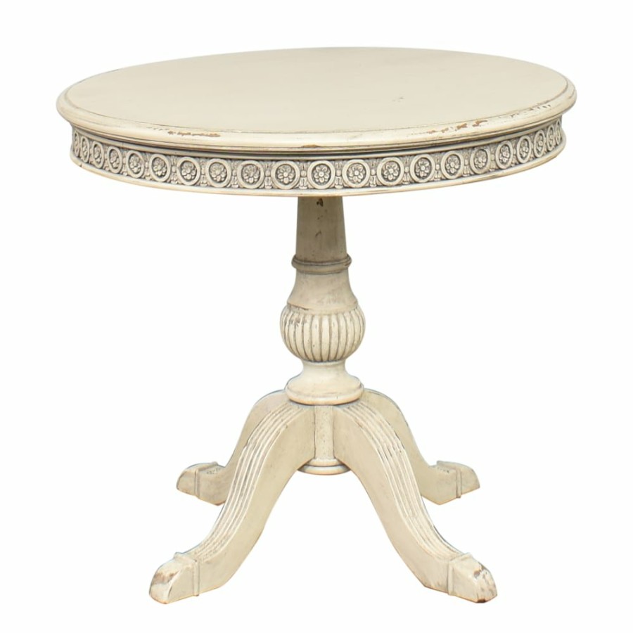 Tables Habersham  | Habersham Distressed Round Occasional Table