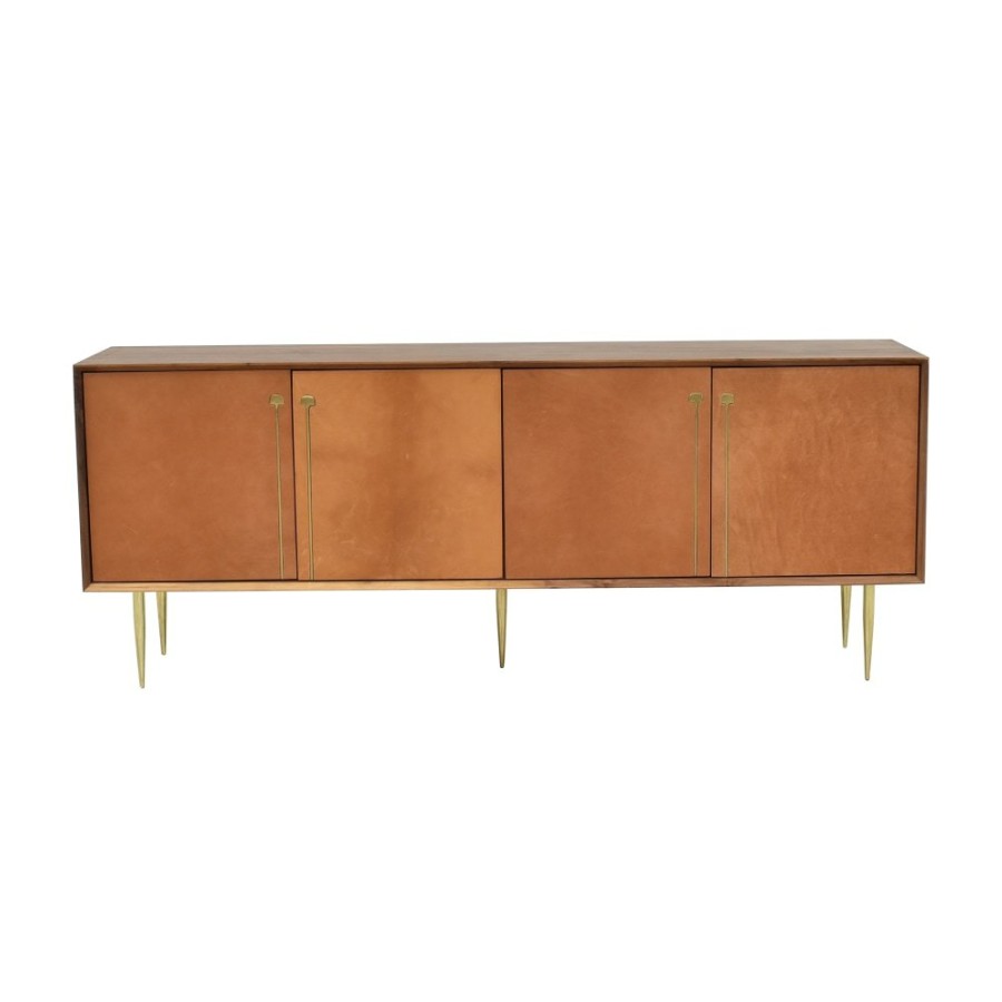 Storage Organic Modernism  | Organic Modernism Bamboo Four Door Credenza