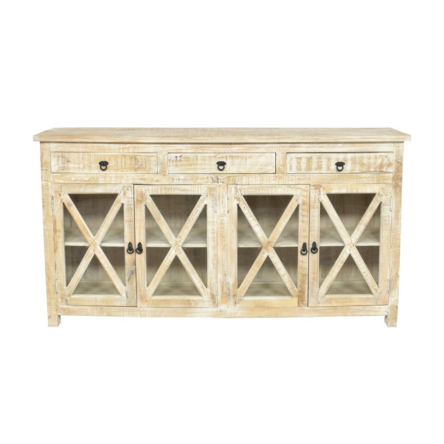 Storage Unknown  | Rustic Four Door Sideboard