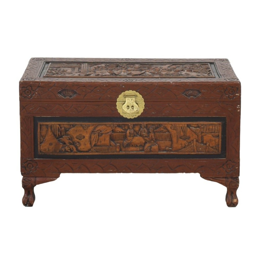 Storage Unknown  | Vintage Carved Chest