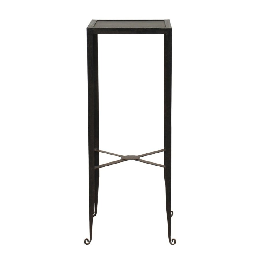 Tables Unknown  | Vintage Tall Industrial Accent Table