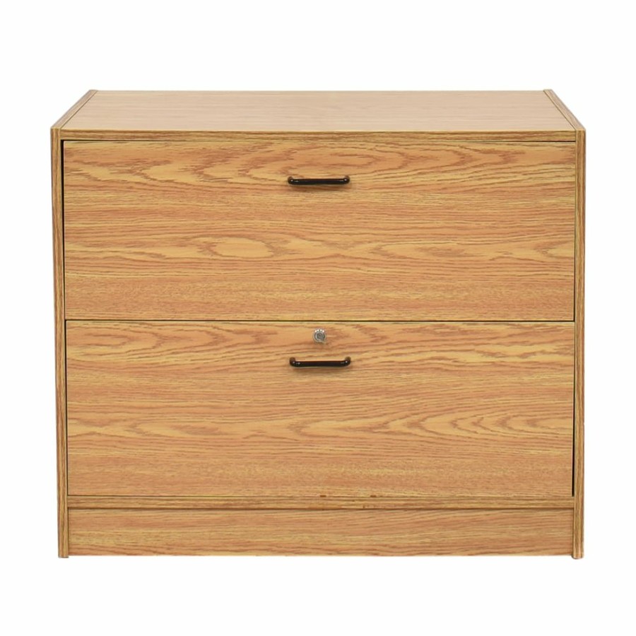 Storage Unknown  | Modern Wide Two Drawer Filing Cabinet