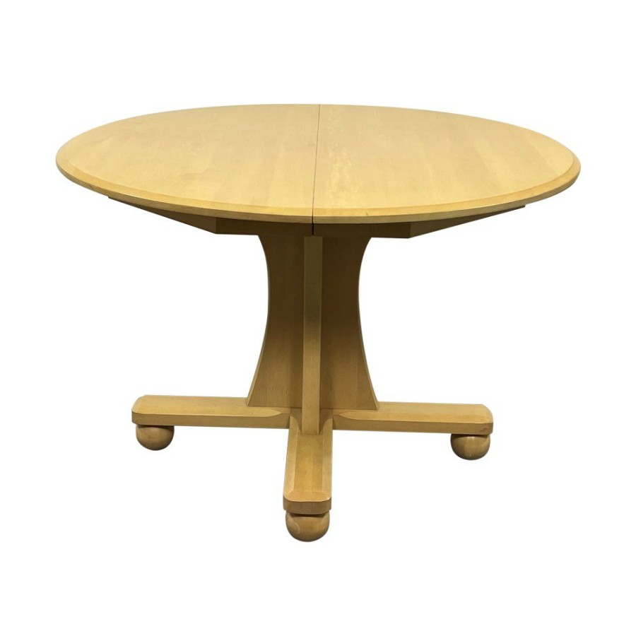 Tables Ethan Allen  | Ethan Allen Round Extendable Dining Table