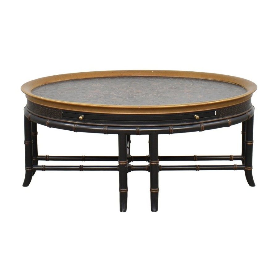 Tables Pennsylvania House  | Pennsylvania House Chinoiserie Oval Coffee Table