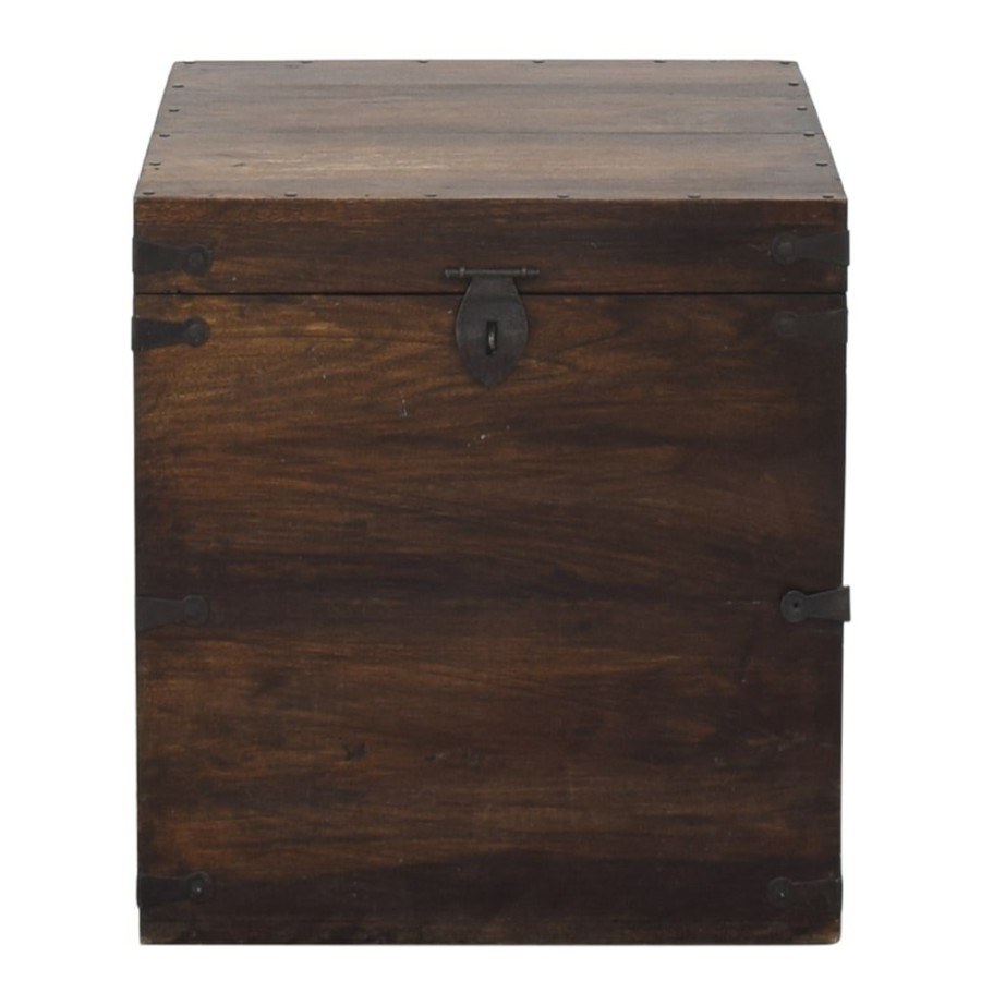 Storage Pottery Barn  | Pottery Barn Wooden Box Trunk