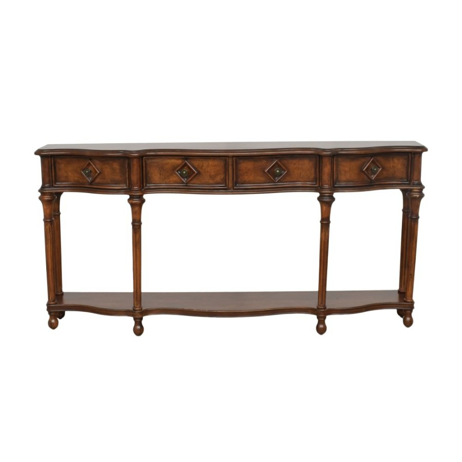 Tables Hooker Furniture  | Hooker Furniture Traditional Four Drawer Console Table