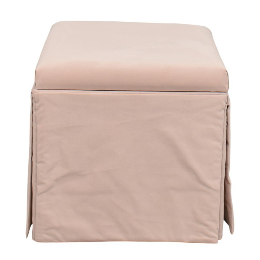 Storage The Inside  | The Inside Skirted Storage Ottoman