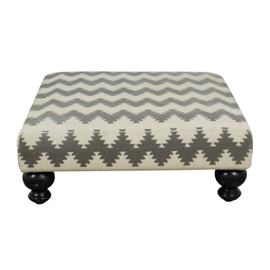 Storage West Elm  | West Elm Essex Upholstered Ottoman