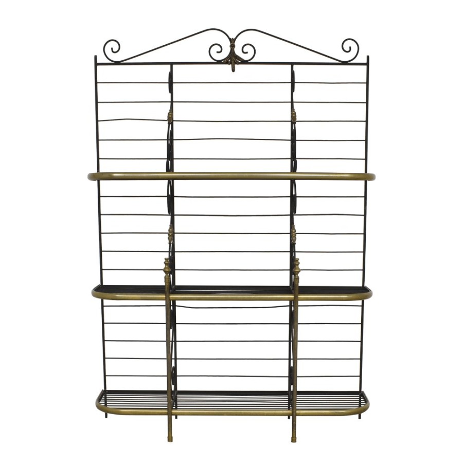 Storage Unknown  | French Style Scrolled Bakers Rack