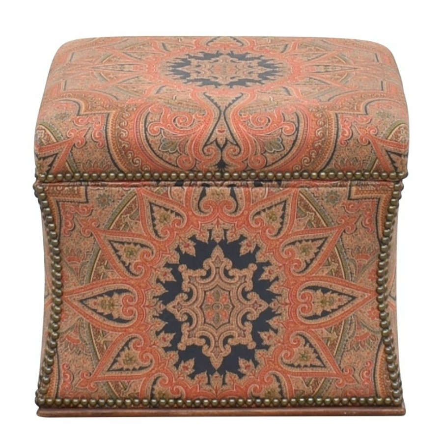 Storage Ralph Lauren Home  | Ralph Lauren Home Florence Storage Ottoman