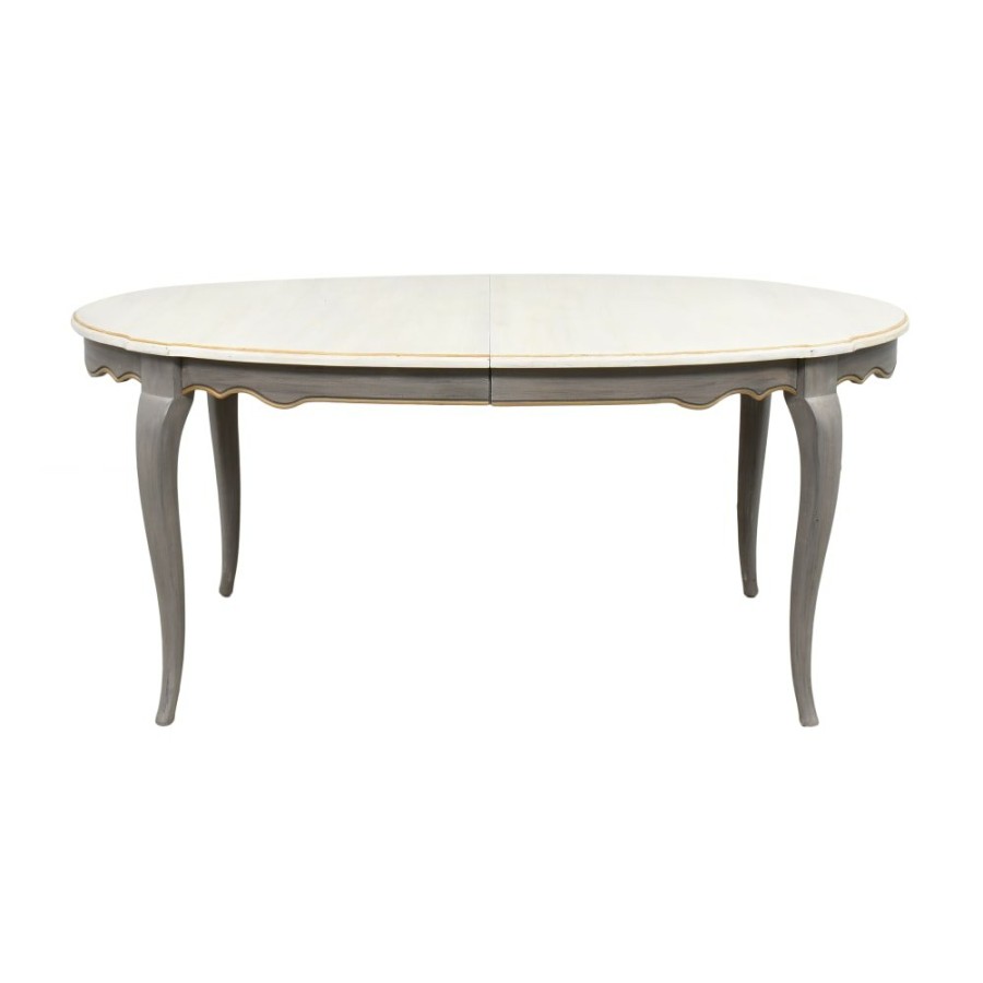 Tables Ethan Allen  | Ethan Allen Country French Extendable Dining Table