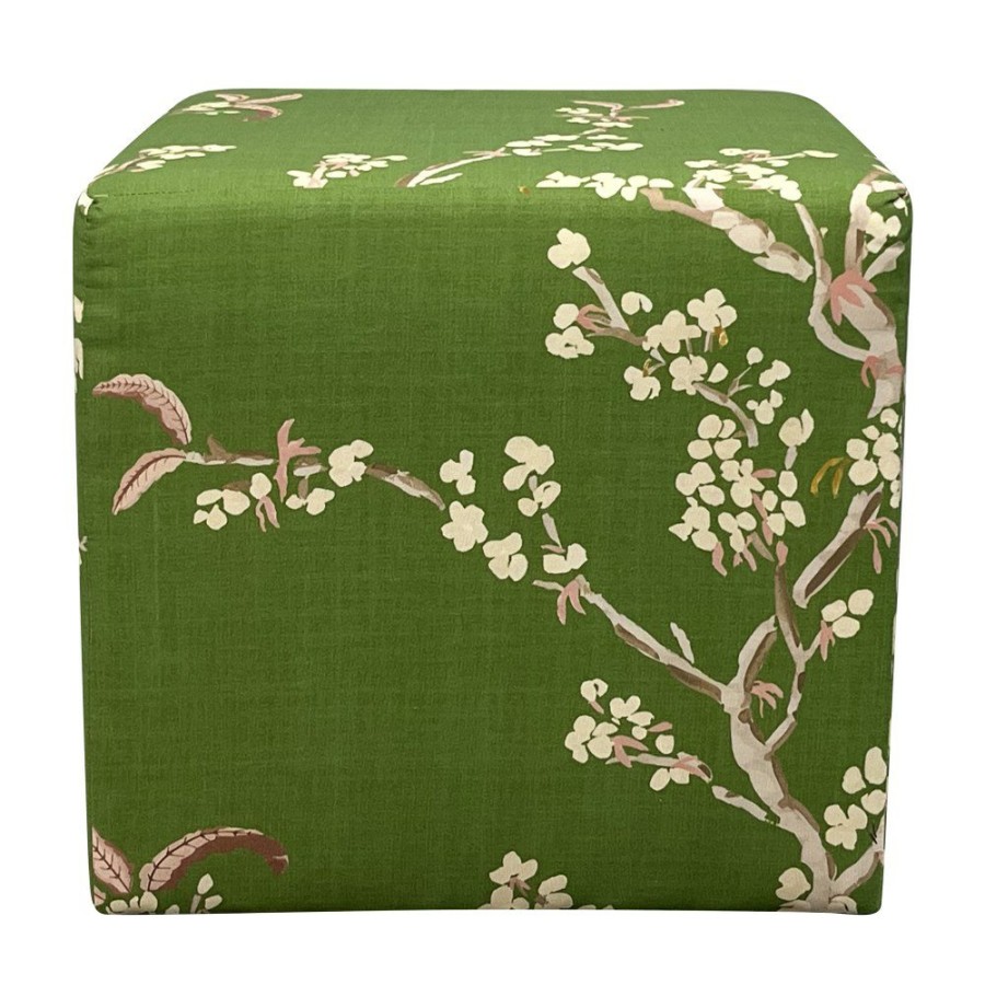 Storage The Inside  | The Inside Jady Cherry Blossom Cube Ottoman