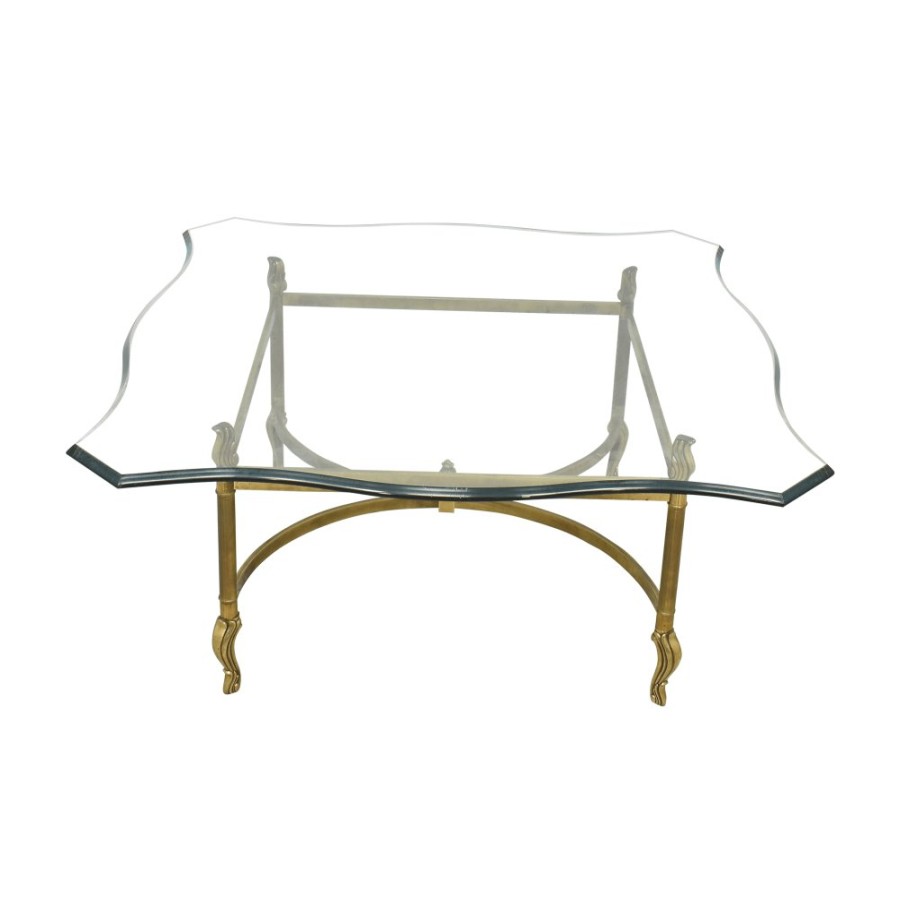 Tables Unknown  | Vintage Scalloped Coffee Table