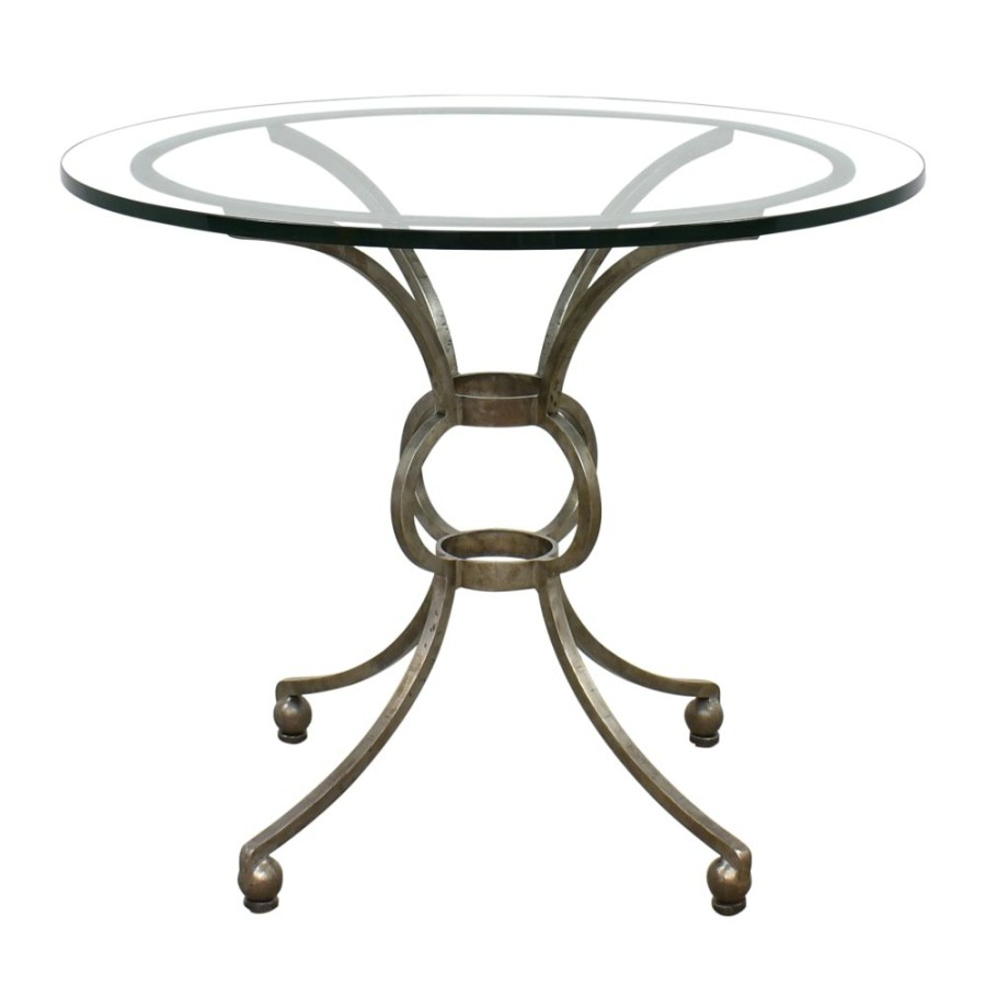 Tables Unknown  | Round Translucent Accent Table