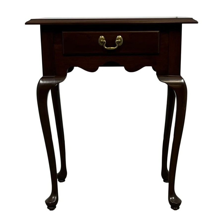 Tables Ethan Allen  | Ethan Allen Queen Anne Accent Table