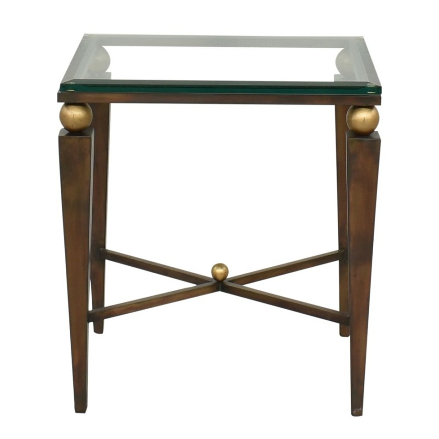 Tables Unknown  | Vintage Square Accent Table