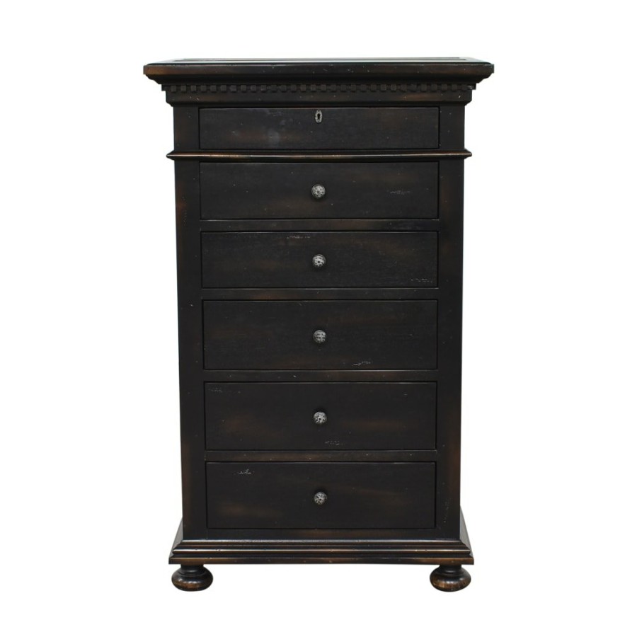 Storage Restoration Hardware  | Restoration Hardware Black St James Lingerie Chest