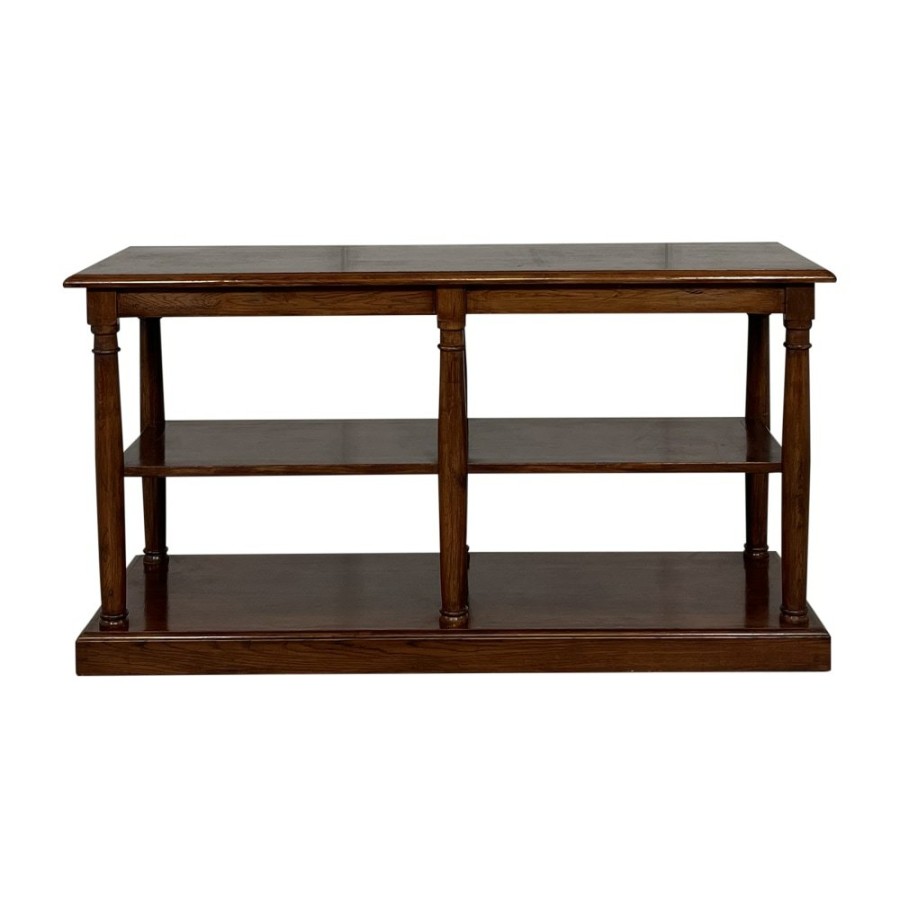 Tables Unknown  | Traditional Three Tier Console Table